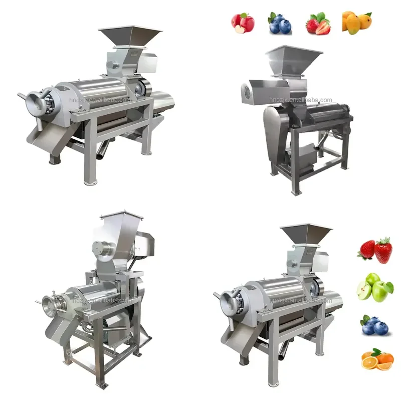 for DZJX Stainless Steel Large Snow Lily Fruit Crusher Juicer for Sweet Potato Radish Celery Coconut Meat Dejuicing