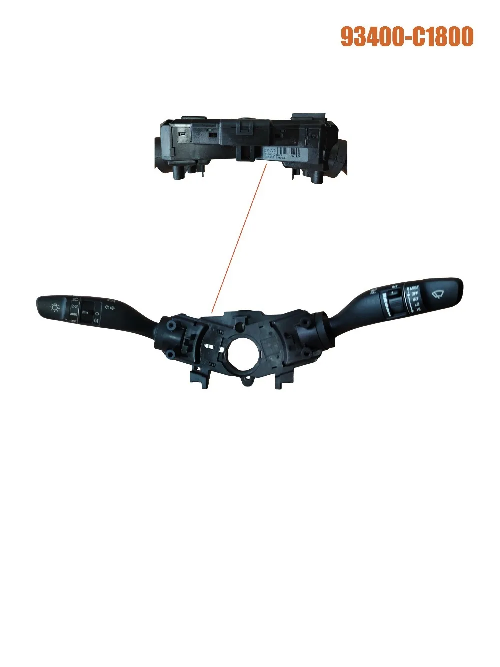 مفتاح متعدد الوظائف 93400C1800 مفتاح إشارة الانعطاف مفتاح مجموعة إضاءة السيارات لشركة هيونداي سوناتا/هجينة 2014-2017 #1