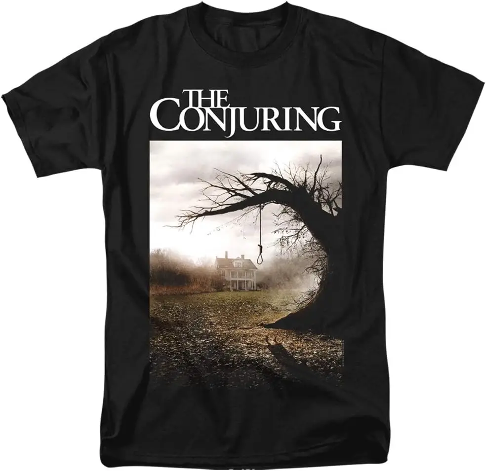 A&E Designs The Conjuring T-Shirt Tree Movie Poster Black Tee