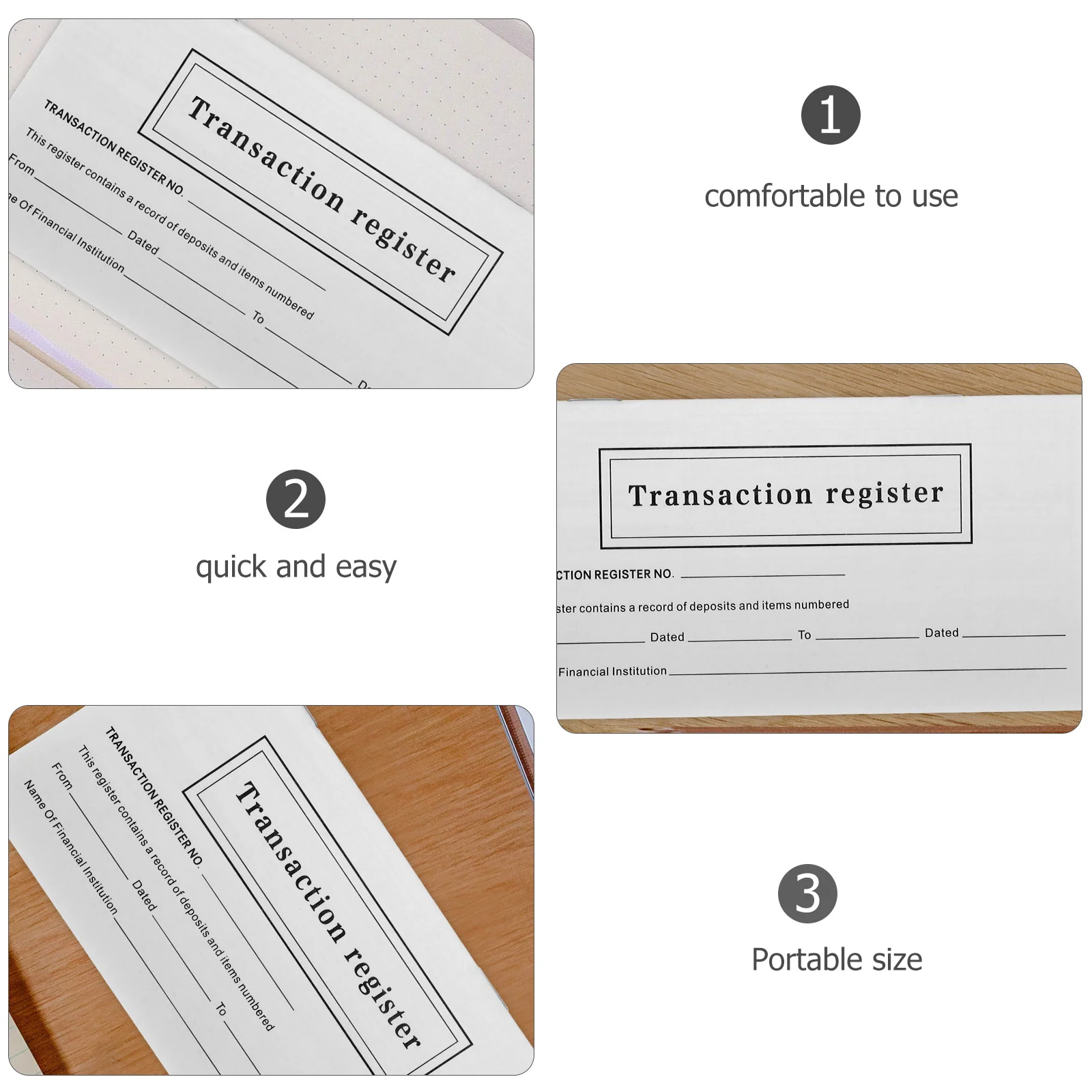 Check Book Note Checkbook Registro de Transação Situação Financeira Notebook O