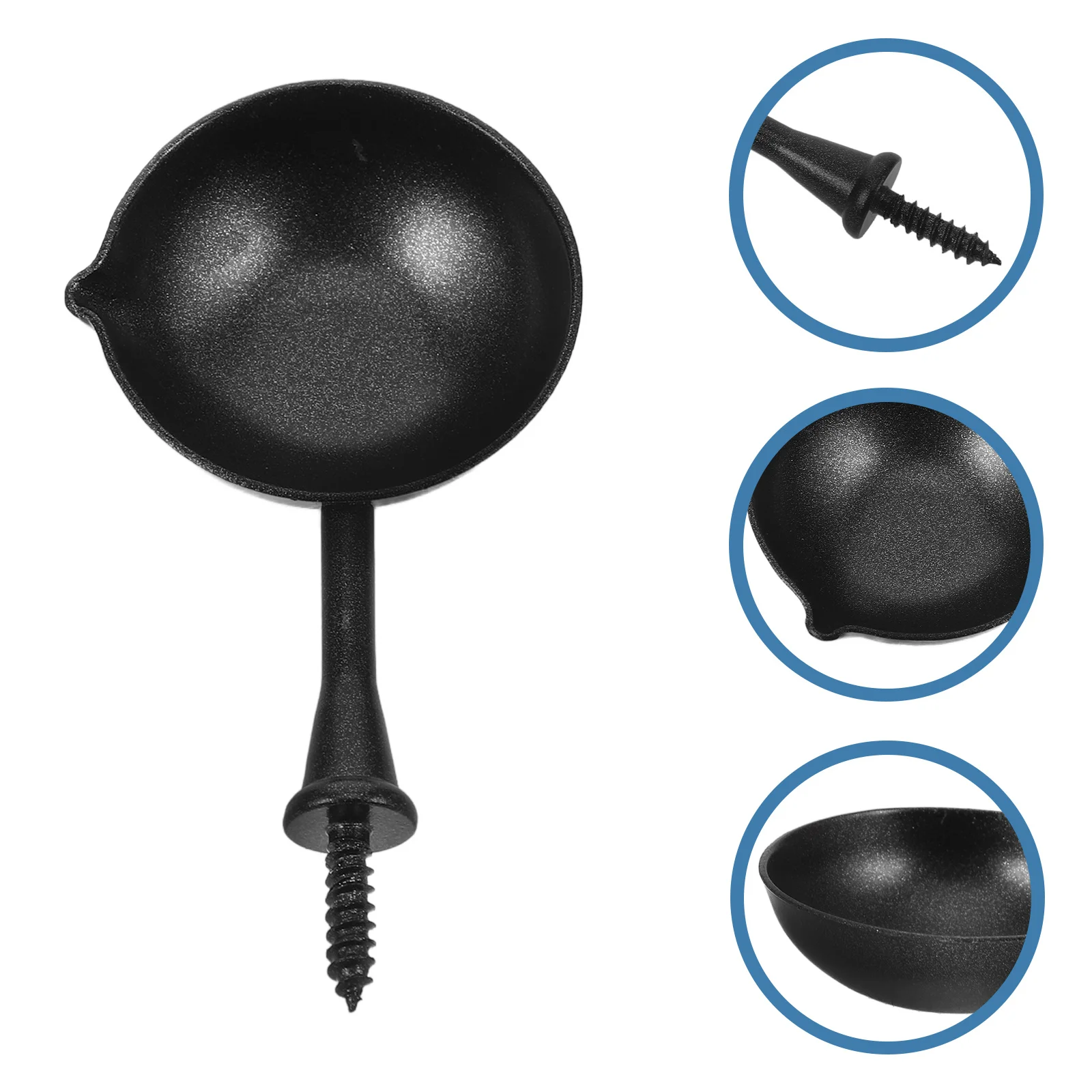 6pcs Tool Tool Warmer For Seal Stamp Stamp Scoop Melting For Sealing Wax Melt Spoon Sealing Wax Spoon