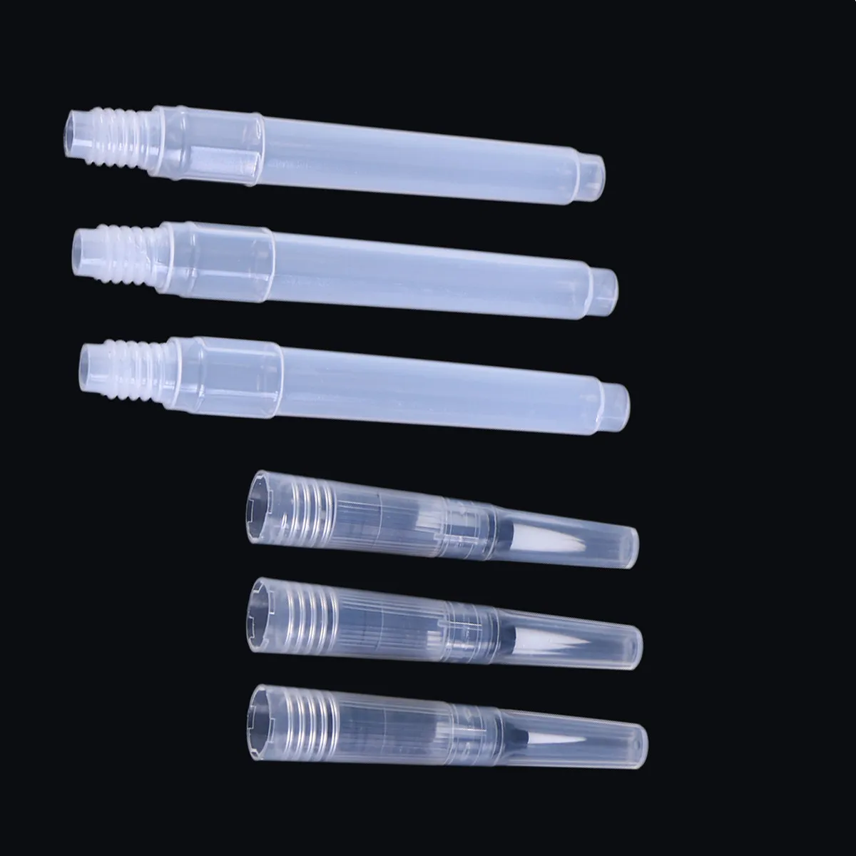3Pcs Water Brush Pen Refillable Barrels Easy Clean Watercolor Painting Tools Water Paint Brush Calligraphy Pens