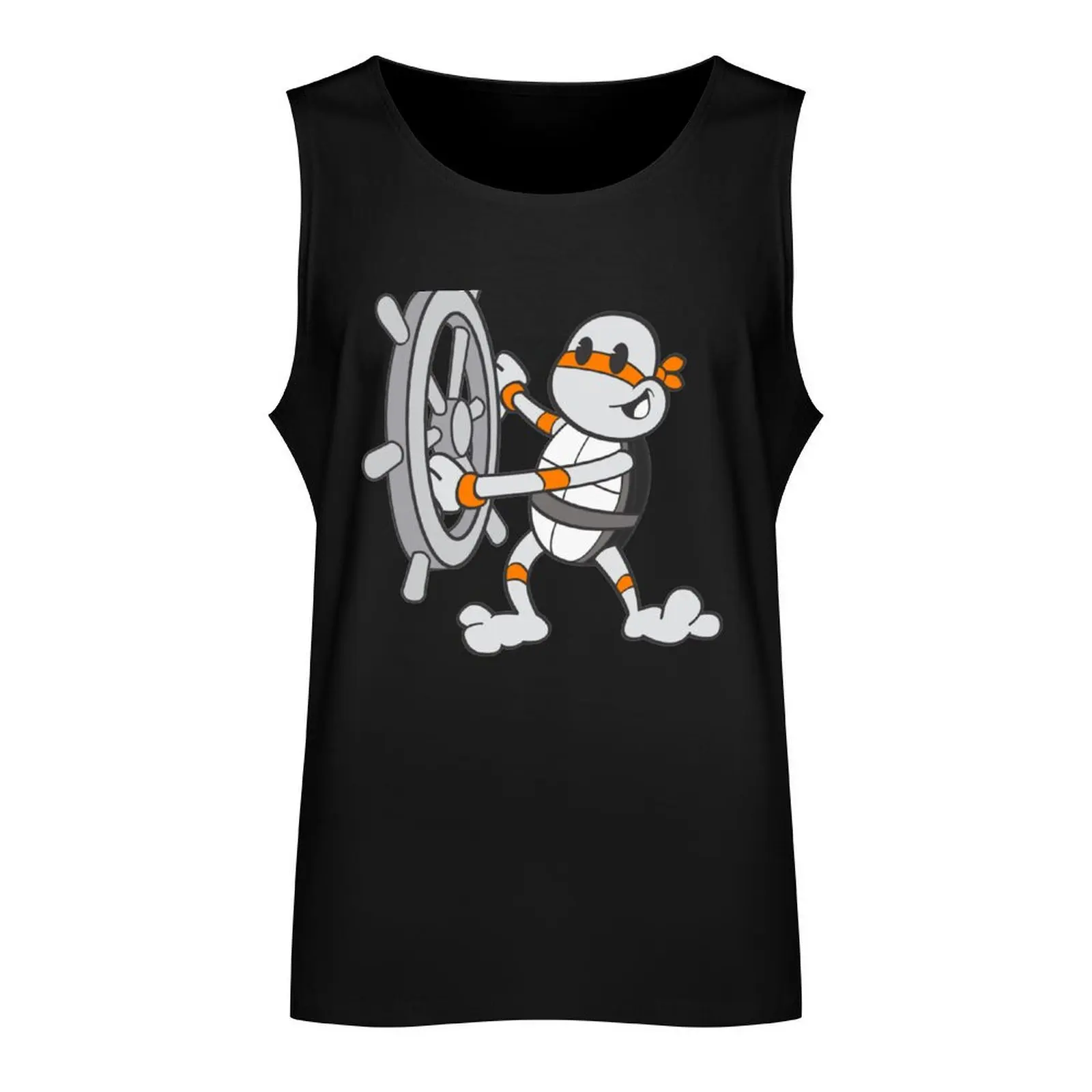 Steamboat Mikey Tank Top Men's gym t-shirt Men's summer clothes 2024 bodybuilding t-shirt gym men