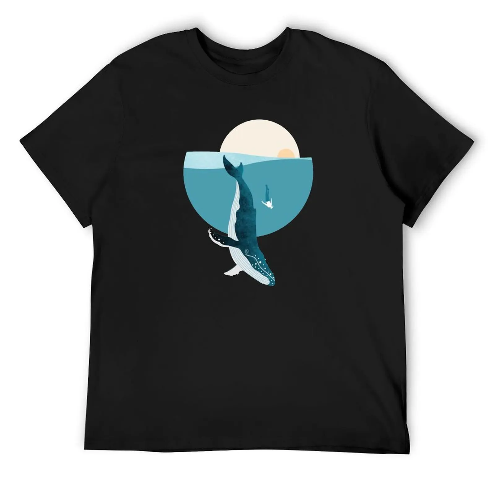

Whale Printable T-Shirt shirts graphic anime mens t shirts top quality