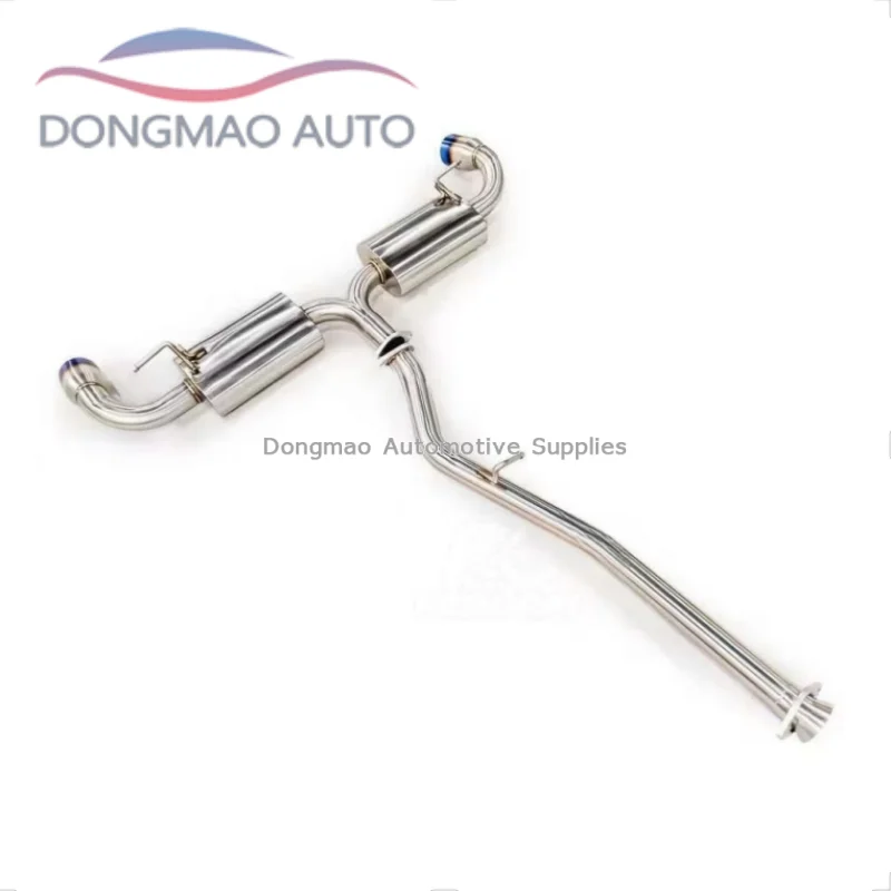 Suitable for Mazda RX-8 1.3 2003-2012 stainless steel high-performance mid tail exhaust system muffler