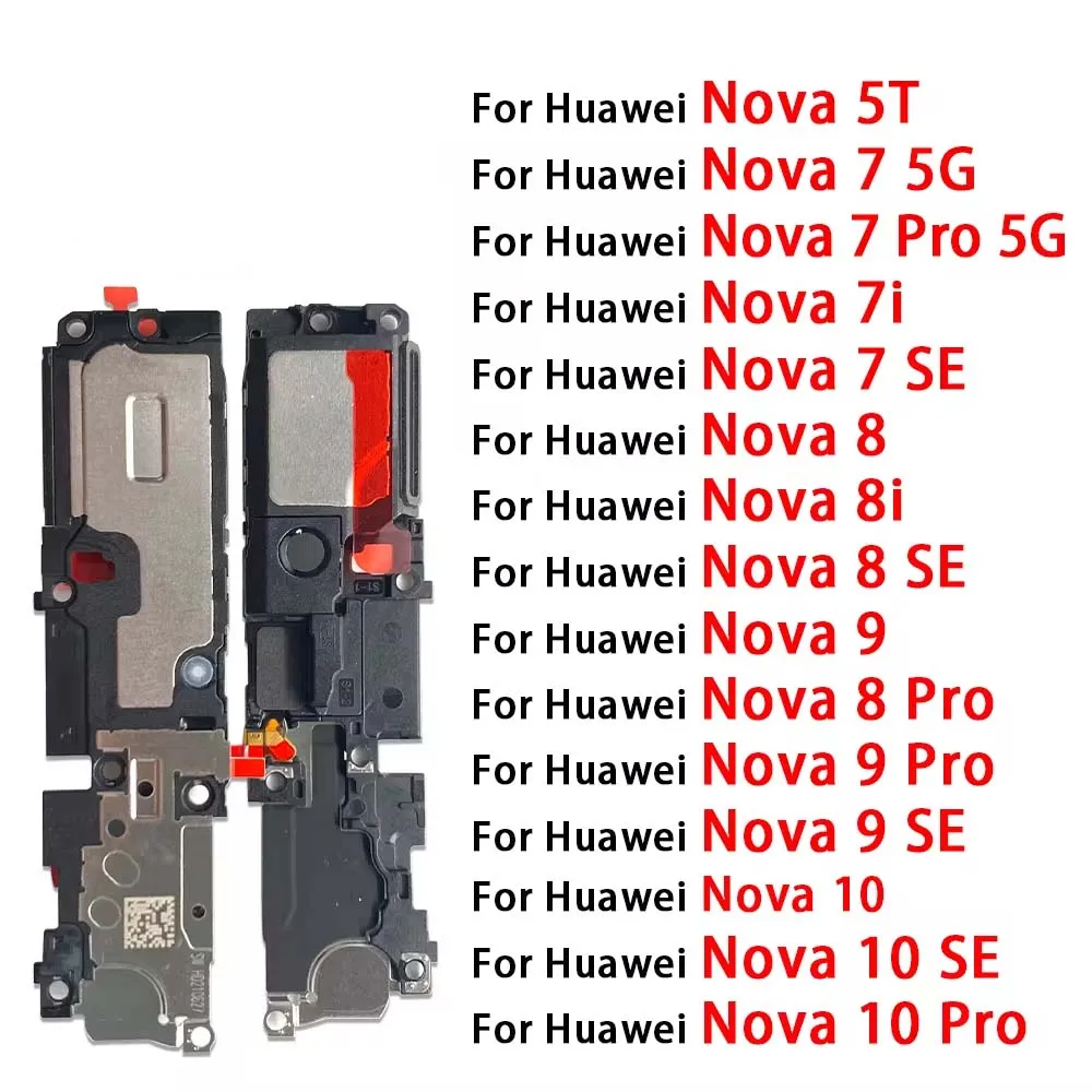 Loudspeaker For Huawei Nova 5T 7 8 9 10 SE 7 8 9 10 Pro 5G Loud Speaker Buzzer Ringer Flex Cable Parts