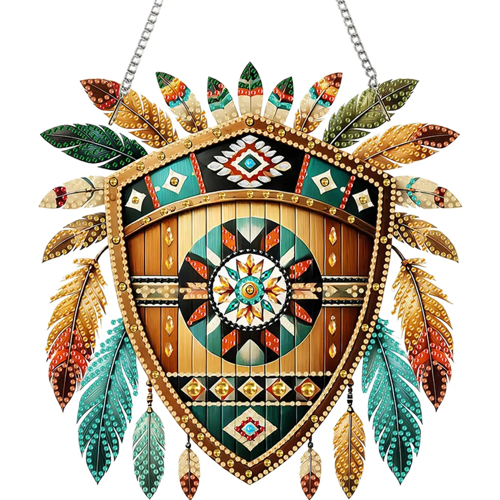 

Набор для алмазной вышивки 2D/плоской алмазной живописи из акрила, стразы, подвески для окон, алмазные подвески, украшения для дома, настенные декорации, поделки