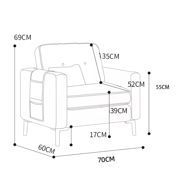 Nordic Leather Living Room Sofas Vintage Puff Single Luxury Couch Living Room Togo Teddy Sofy Do Salonu Living Room Furniture