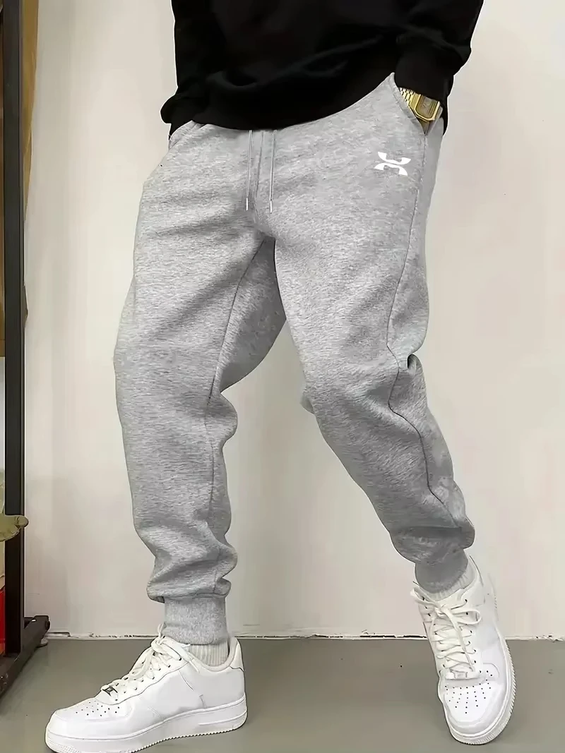 2026 Herbst/Winter Neue Herren-Sporthosen, Outdoor-Jogginghosen mit Verdickung, Modische Freizeithosen für Damen und Herren – Detail 6
