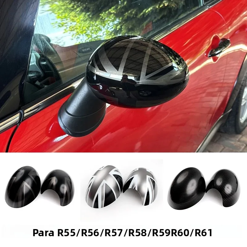For Mini Countryman Cooper S Clubman Paceman R55 R56 R57 R58 R59 R60 R61 The Black Flag Rear View Mirror Exterior Accessories
