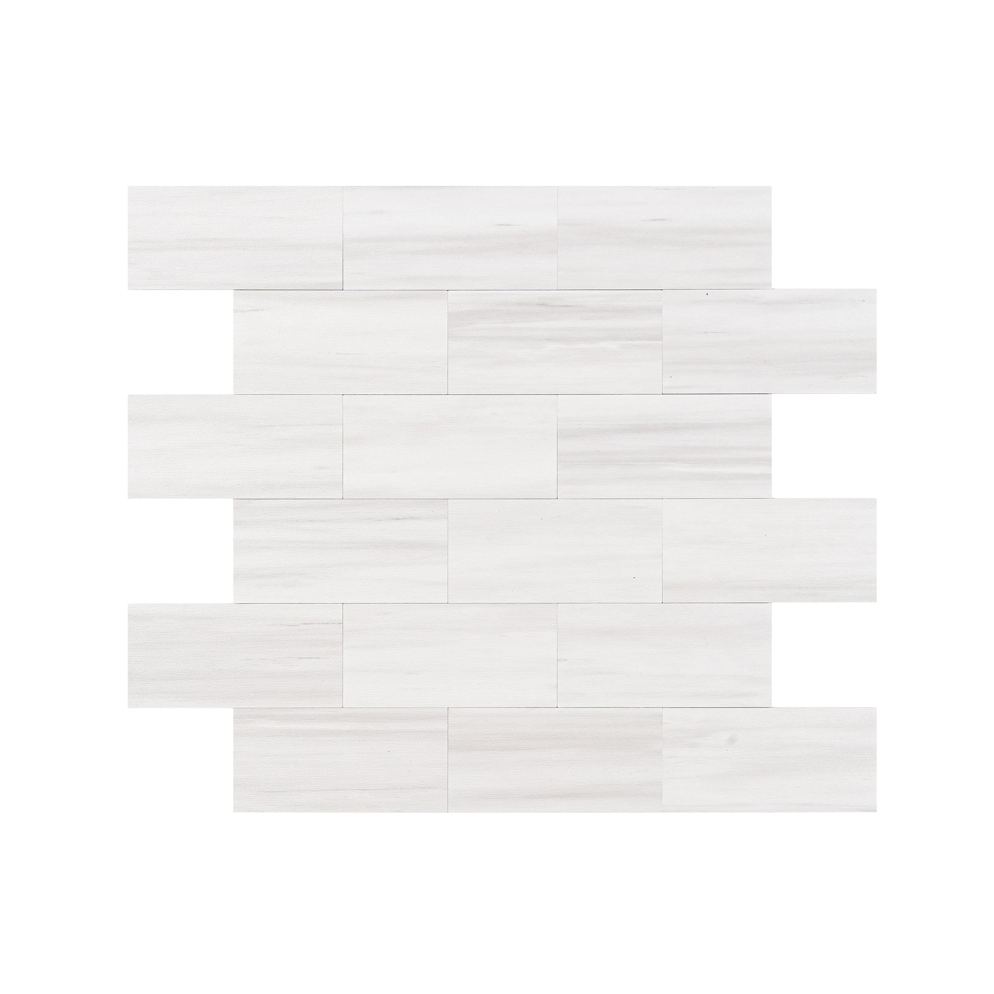 

Jeedeson White 11.6 in. x 11.4 in. x 0.12 in. Wall Art PVC Mixed Metal Peel and Stick Backsplash (10-Pack)