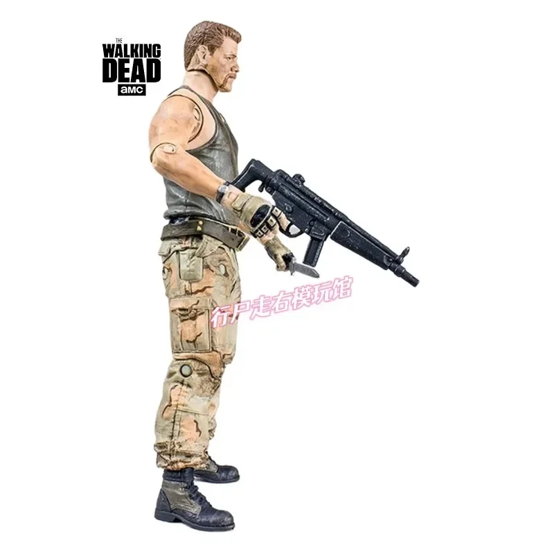 US Popular Walking Dead 12cm Action Figure Abraham Ford Children's Toys Halloween Collectibles