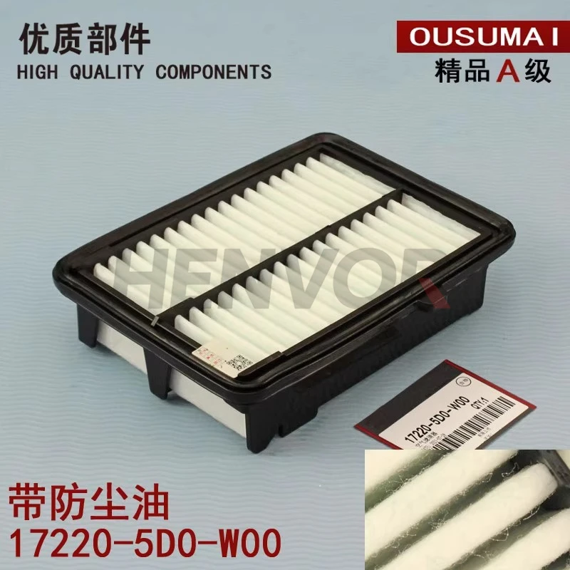 Адаптировано к Honda XRV/New Fit/Fenfan/Binji/Gerui/Jingrui, элемент воздушного фильтра, сетчатый фильтрующий элемент, очиститель экрана, фильтр