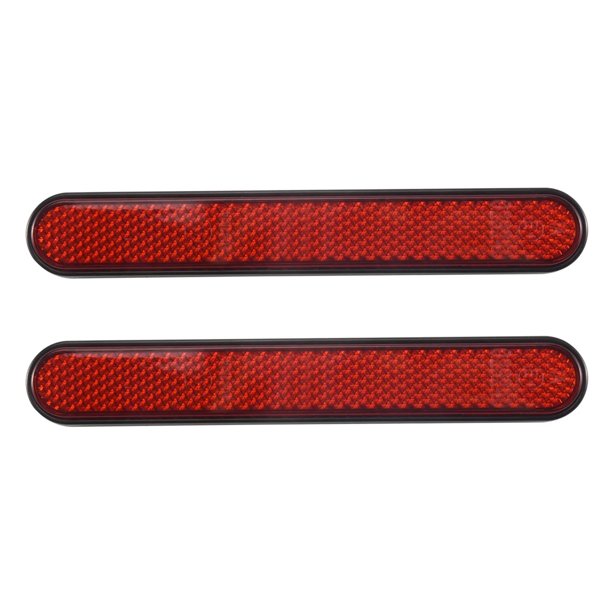 Motorcycle Front Fork Reflector Sticker Lower Legs Slider Safety Warning for Softail Sportster 883 1200 Fatboy Red