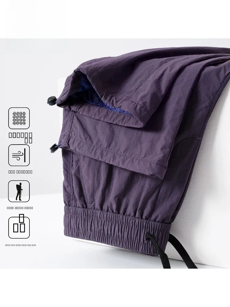 

You Zhaolin Men's Casual Straight Leg Windproof Cycling Workwear Function Pants Outdoor Mountain Climbing Waterproof