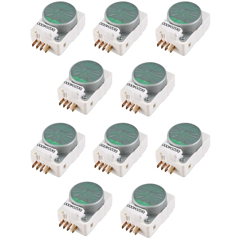 10X Mechanical Defrosting Timer For Refrigerator Parts TMDF704ED1 Refrigerator Defrosting Timer