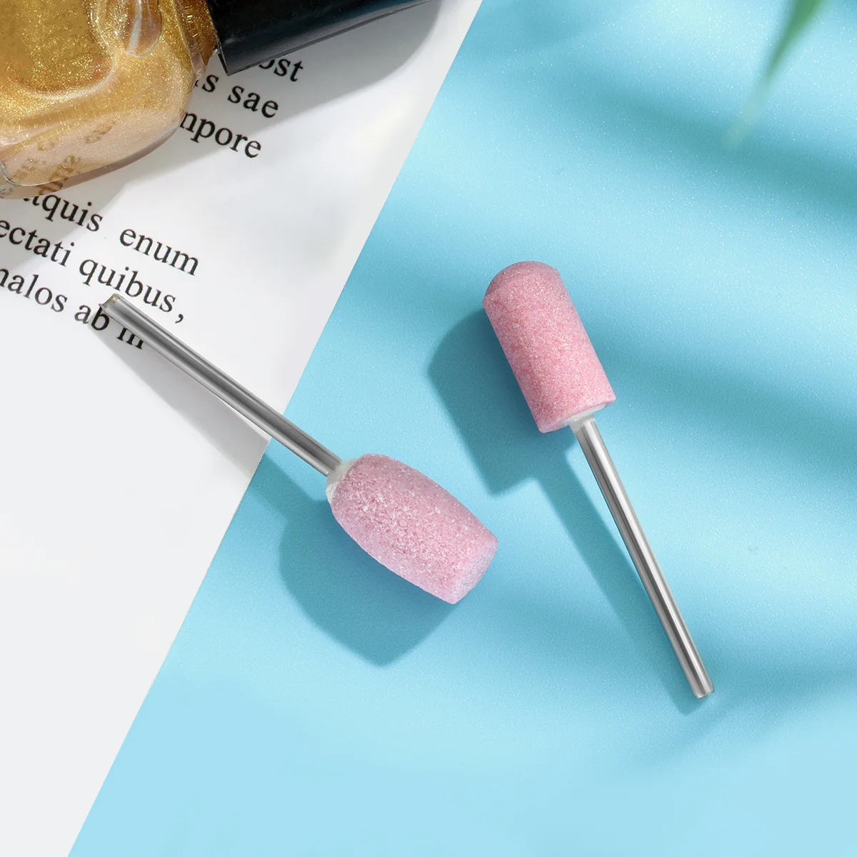 12 Uds. Cabezales de molienda para eliminación de piel muerta, herramientas de manicura duraderas para dar forma a las uñas, suministros de Arte de uñas para uso doméstico y salón