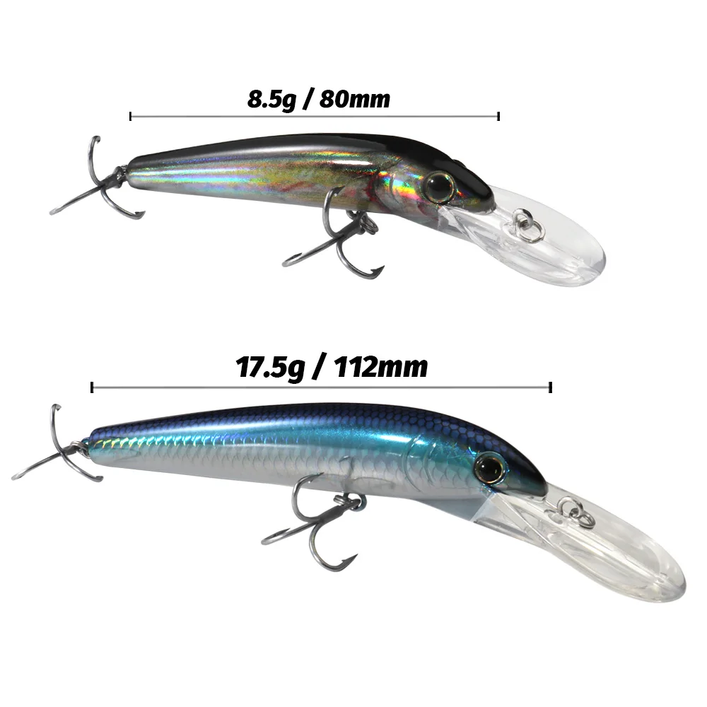 GOBAIT Minnow crankbait buceo profundo para agua salada - imagen 2