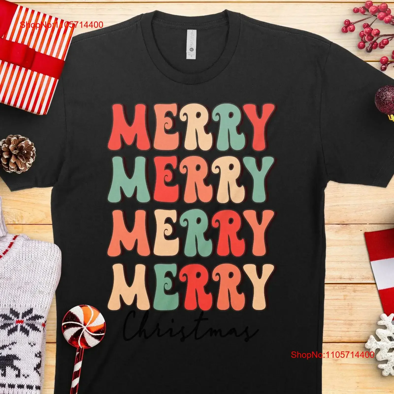 MERRY CHRISTMAS 2 Retro Vintage Print T Shirt Winter Wonderland Secret Santa Holiday Present For Her vintage Washed streetwear