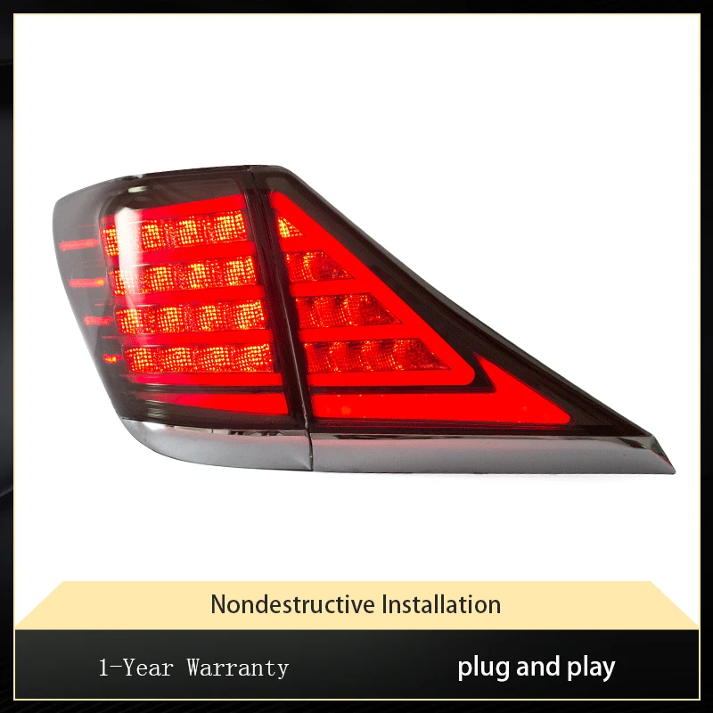 Car Lights For Toyota Vellfire Alphard 20 Series 2007-2014 LED Taillight DRL Projector Lens Signal Rear Lamp Tool Accessories