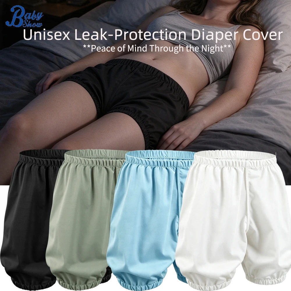 2pack-adult-diaper-cover-for-incontinence-unisex-leak-protection-pants-over-diapers-waterproof-washable-adult-cloth-brief