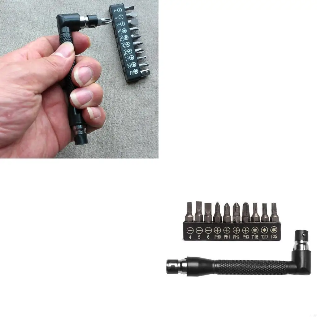 

P82E 6.35 Wrench Screwdriver Bit Tool Set for Home Garage 1/4 Socket Wrench