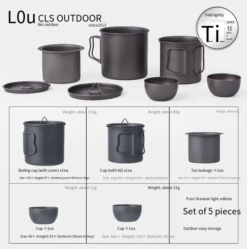 غلاية قهوة خارجية سعة 400 مل معقوفة مع ميزان حرارة ومقبض قابل للطي غلاية قهوة معقوفة