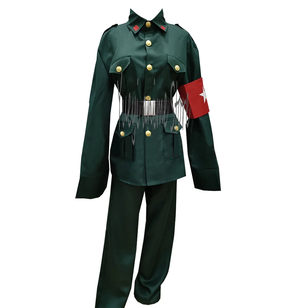 

Cosplay China Military Uniform Costume Halloween Cos Costume for men/women Customize your size