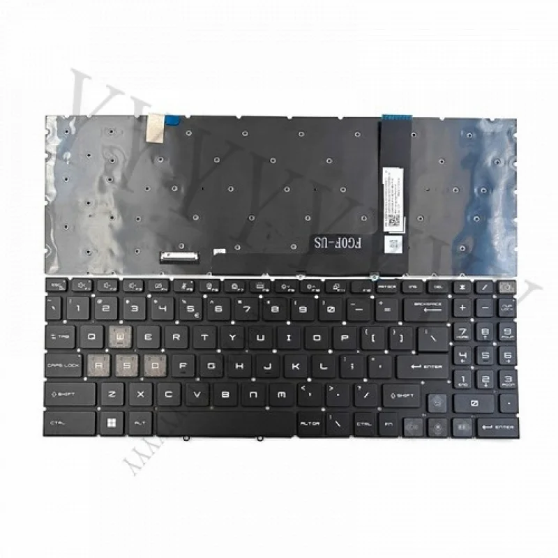 

q+US Backlit Keyboard for MSI Vector 16 HX A13VHG A14VFG A14VGG A14VHG