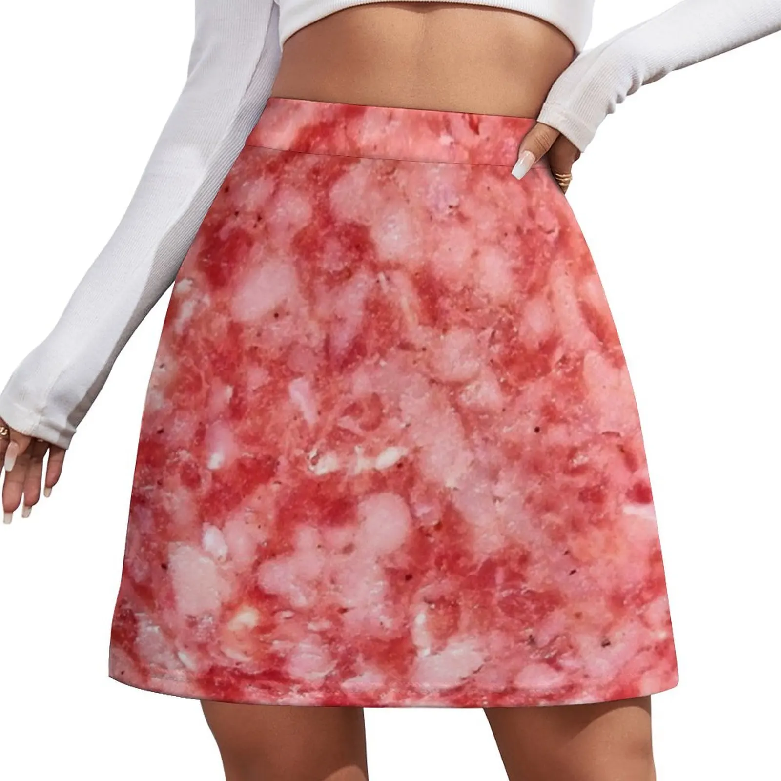 

Italian Salami Mini Skirt chic and elegant woman skirt skirt for woman Short skirts korean style clothes women 2026