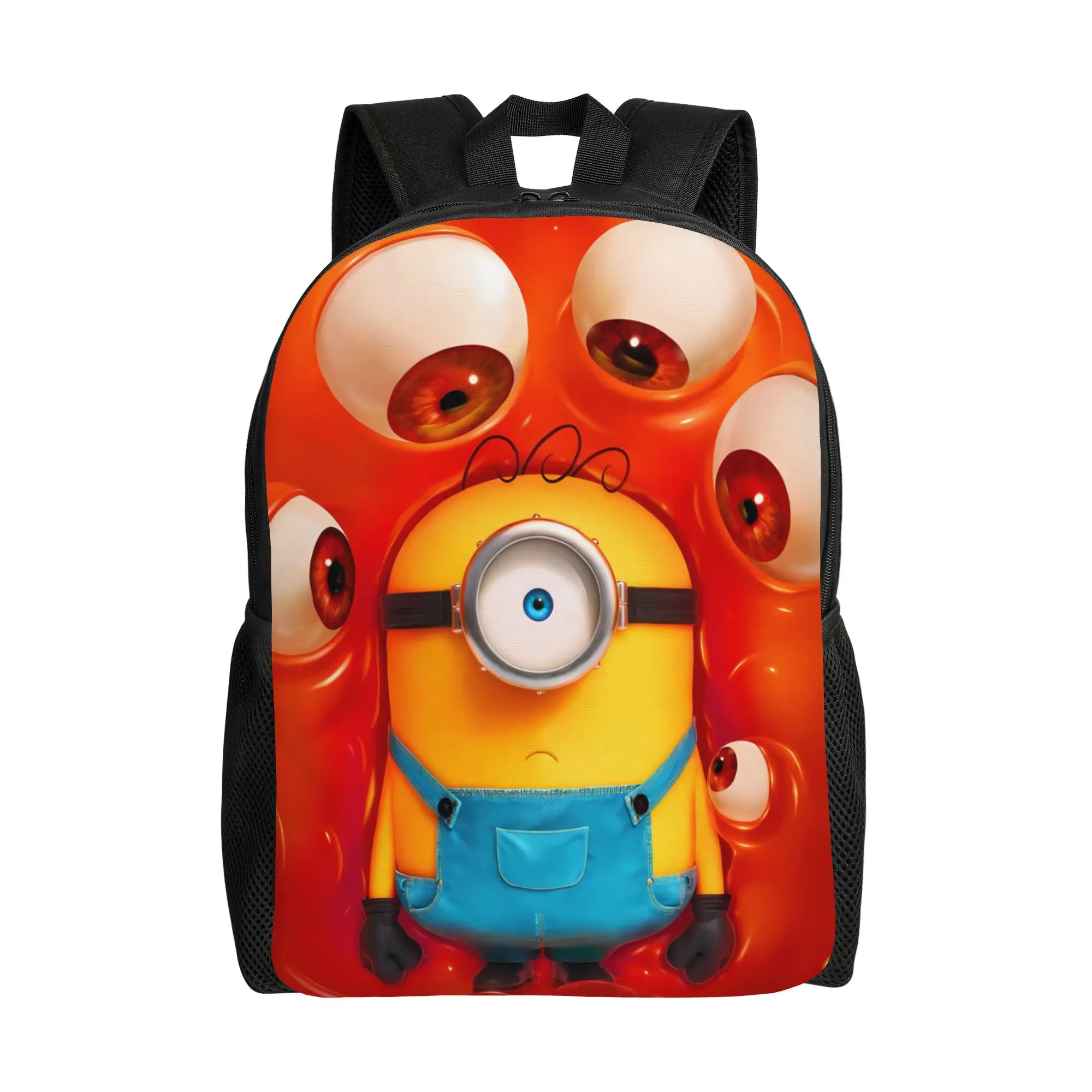 Cartoon M-Minions Backpack  Kawaii Backpacks Student Outdoor Durable School Bags Designer Rucksack