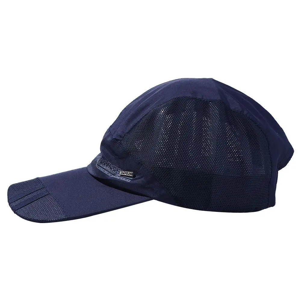 

Outdoor Hollow Adjustable Sport Cap Golf Korean Style Breathable Quick Dry Mesh Cap Visor Cap Mesh Caps Baseball Hat