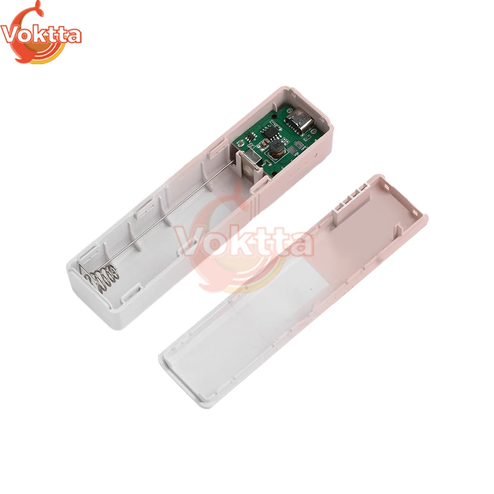 1*21700 batterie externe chargeur de batterie boîtier Portable Mobile alimentation banque boîte 10W type-c charge rapide bricolage batterie mallette de rangement