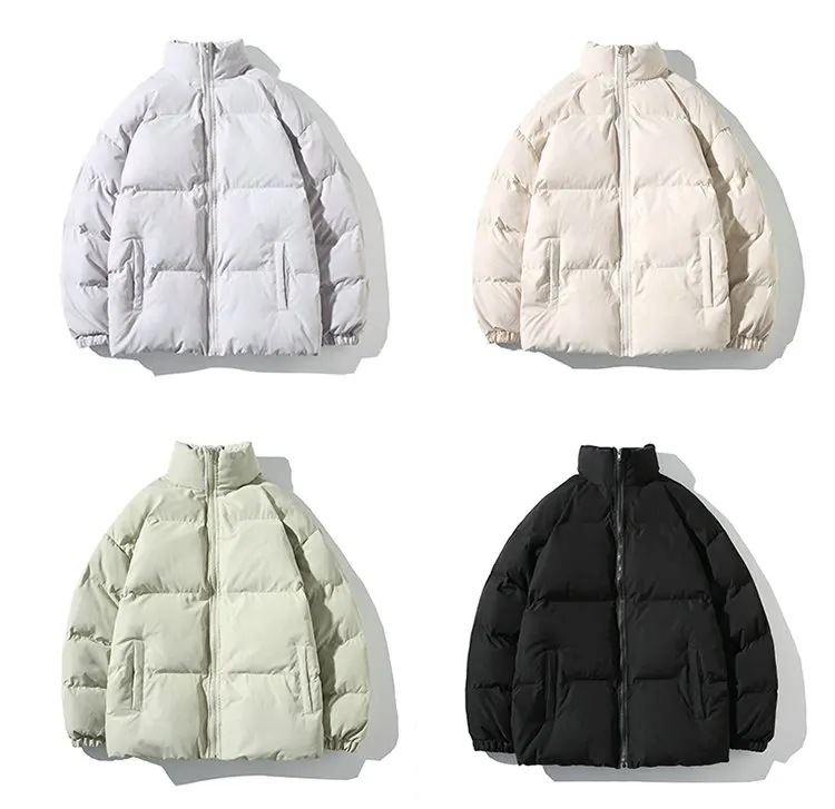 Autumn Winter Jacket Men Thicken Warm Cotton-padded Mens Jackets Slim Fit Stand Collar Youth Winter Jackets and Coats For Me
