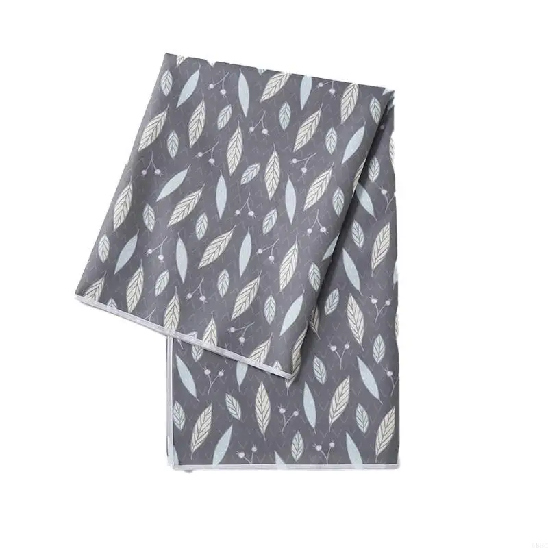 C63C كرسي مرتفع سبلاش أرضية حصيرة مضادة للانزلاق سيليكون سبوت سبلاش فوضى حصيرة مقاومة للماء