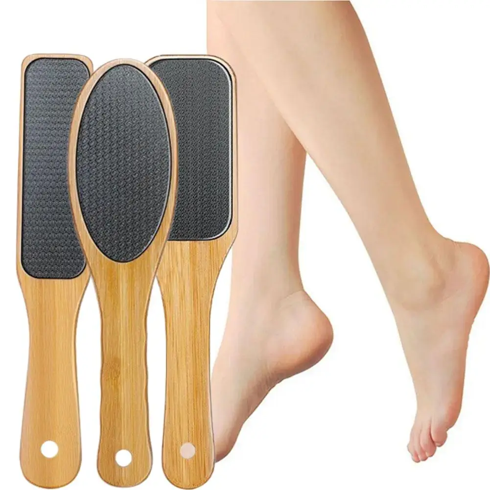 Outil de soin des pieds Double face, dissolvant de peau morte, callosités, cuticules, outils de nettoyage, broyeur professionnel, semelles de pieds He C9W0
