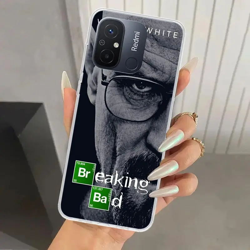 Breaking Bad WalterWhite Phone Case for Xiaomi Redmi 12C 12 10C 10A 10X 10 9C 9A 9 9T 8A 8 7A 7 6A 6 Pro S2 K20 K40 Soft Print S