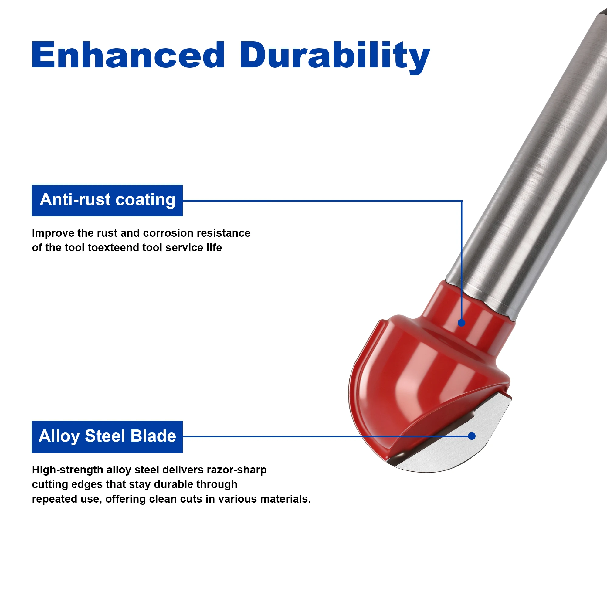 Cemented Carbide CNC End Mill Set Double-Edged Design V-Shaped Multi-Form End Mills, CNC Engraving Machine Tools