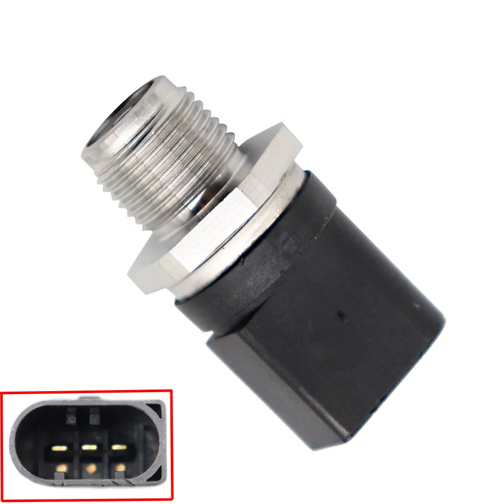 1pc Fuel Pressure Sensor 05117543AA, 68032066AA for Dodge Sprinter 2500 2004 2005 2006 2007 2008 2009