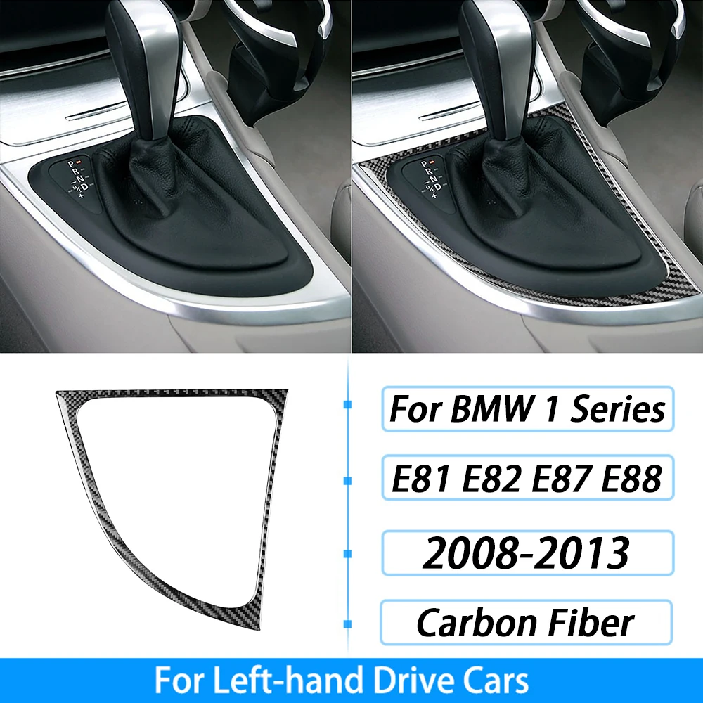 Voor BMW 1 Serie E81 E82 E87 E88 2008-2013 Koolstofvezel Stickers Automatische Versnellingspook Centrale Bedieningspaneel Power venster Lift