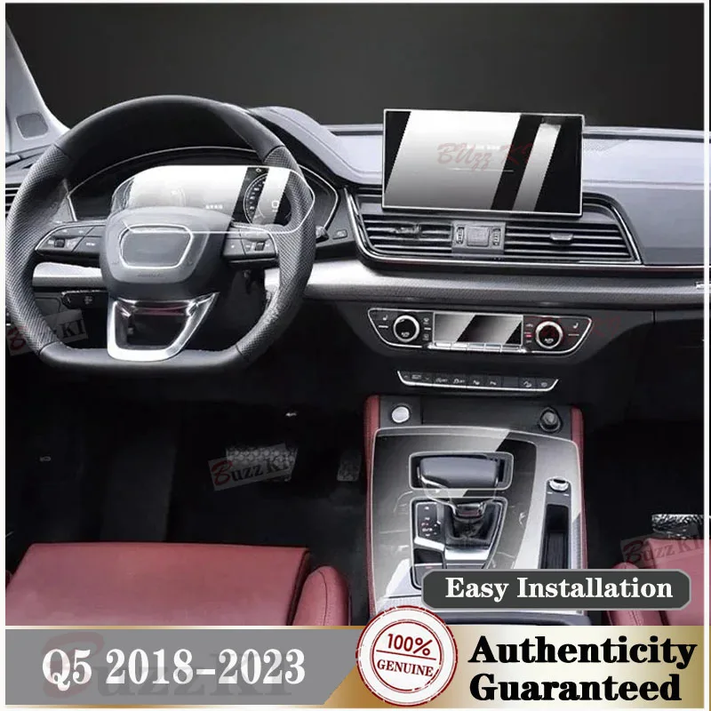 

Anti-scratch Car Door Center Console Media Dashboard Navigation TPU Protector Film For Audi Q5 2018-2023 Sprotback Car Interior