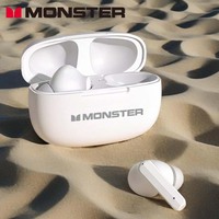 MONSTER Wireless Headphones TWS Bluetooth5.3 Wireless Earbuds Noise Reduction Eardphone Touch Control Sports Headset With HD Mic