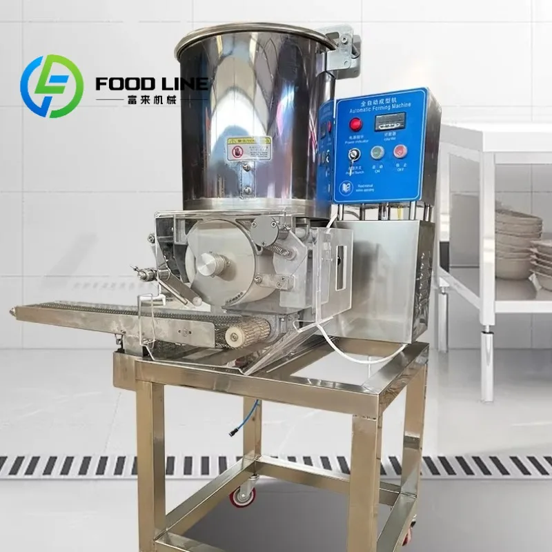 Automatic Patty Forming Machine for Factory Meat Patty Forming Machine Bussiness Hamburger Patty Maker Machine Customized