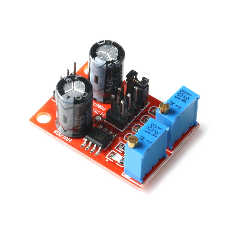 NE555 Pulse Frequency Duty Cycle Adjustable Module Square Wave Signal Generator 5V-12V for Arduino Smart Car