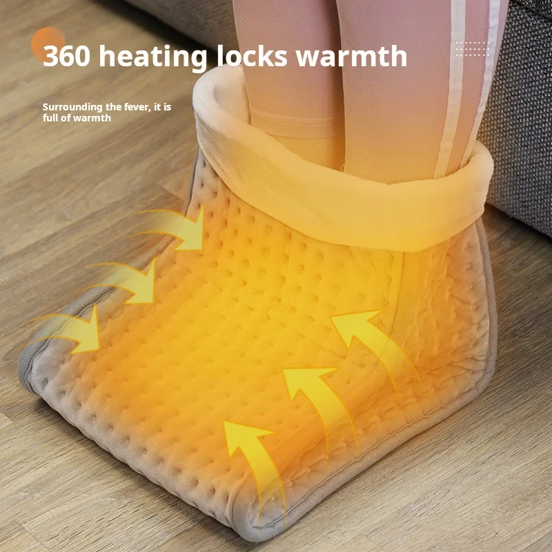 

Feet warmer heating pad plug-in electric heating foot pad home fantastic heating appliance office warm