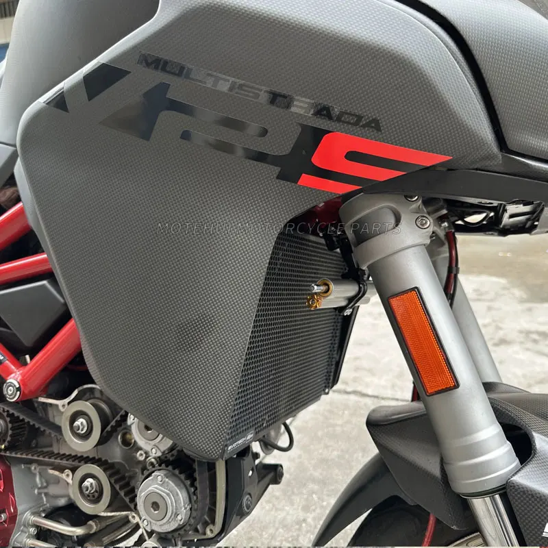 Cocok untuk braket peredam modifikasi Ducati MTS 950/1200/1260 dan peredam arah penggaris titanium modifikasi Multistrada V2