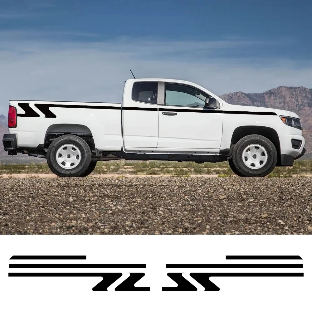 For Chevrolet Colorado Car Stickers Pickup Door Side Decals Truck Graphics Vinyl Custom Decor Covers Auto Styling Accessories