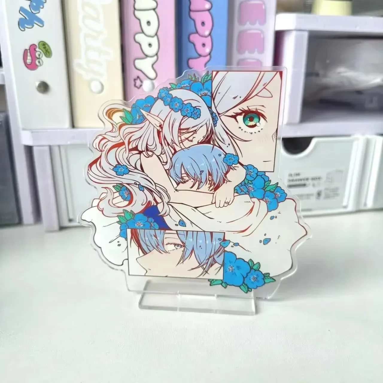 Frieren: Beyond Journey's End Acrylic Standee - Frieren & Himmel Anime Figure Display