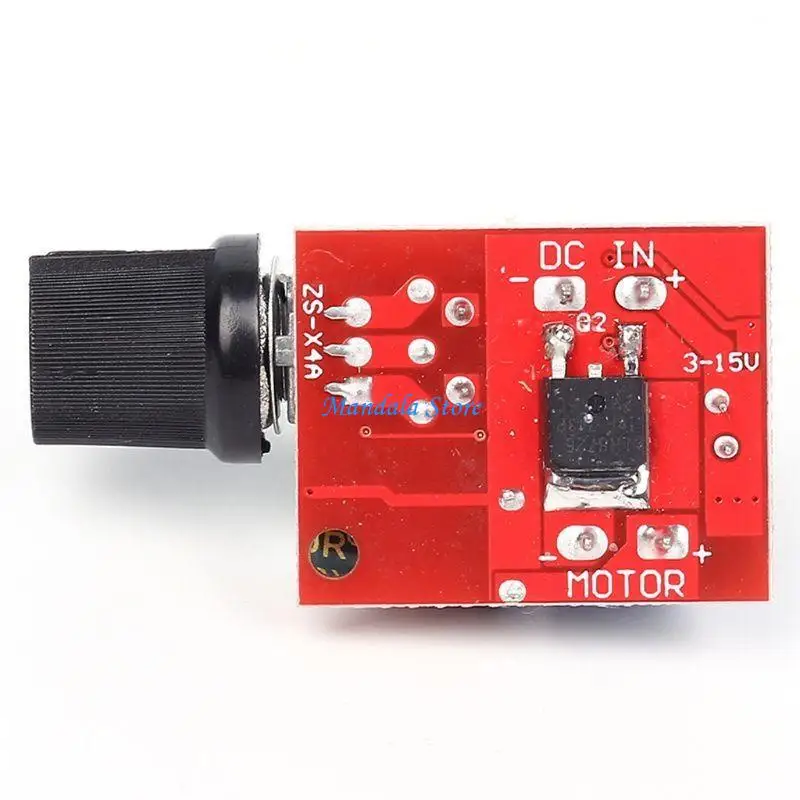 

U2JC Mini 5A PWM 90W Motor Speed Controller Module Speed Control Switch LED