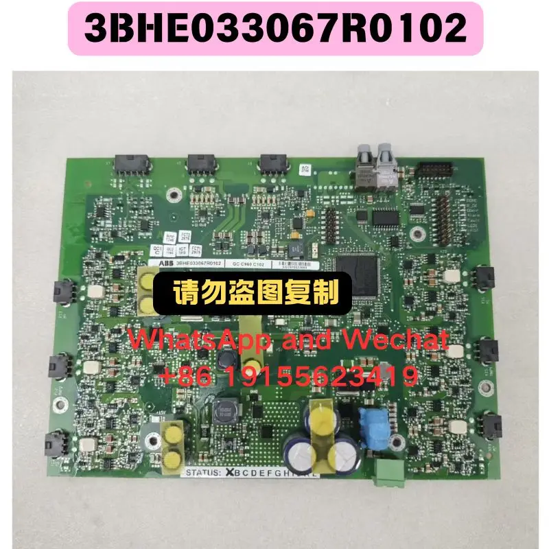 Used ABB control motherboard GC C960 C102 3BHE033067R0102 control card Security module Functional test OK Quick delivery